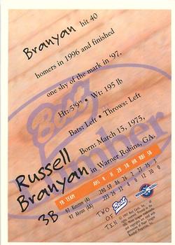 1997 Best - Best Lumber #2 Russell Branyan Back