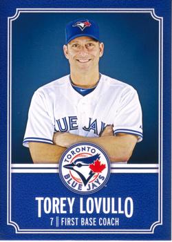 2012 Swing Into Summer Safety Toronto Blue Jays #NNO Torey Lovullo Front