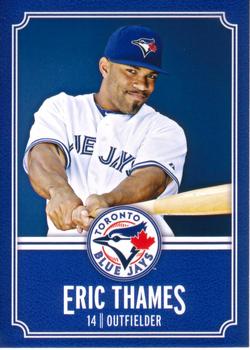 2012 Swing Into Summer Safety Toronto Blue Jays #NNO Eric Thames Front