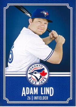 2012 Swing Into Summer Safety Toronto Blue Jays #NNO Adam Lind Front