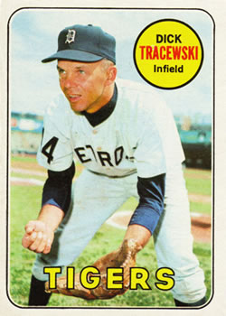 1969 Topps #126 Dick Tracewski Front