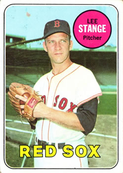 1969 Topps #148 Lee Stange Front