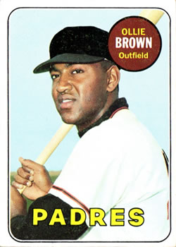 1969 Topps #149 Ollie Brown Front