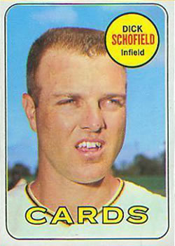 1969 Topps #18 Dick Schofield Front