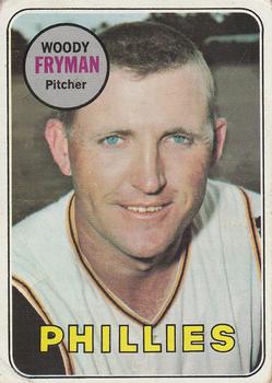 1969 Topps #51 Woody Fryman Front