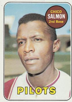 1969 Topps #62 Chico Salmon Front