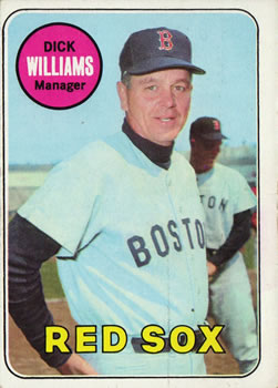 1969 Topps #349 Dick Williams Front