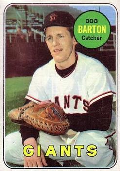 1969 Topps #41 Bob Barton Front