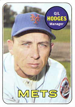 1969 Topps #564 Gil Hodges Front