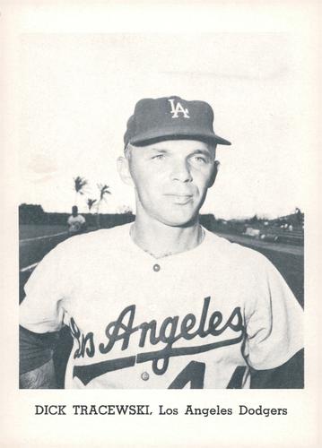 1965 Jay Publishing Los Angeles Dodgers Set A #NNO Dick Tracewski Front