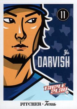 2012 Panini Triple Play #84 Yu Darvish Front