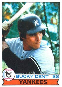 1979 Topps Burger King New York Yankees #14 Bucky Dent Front
