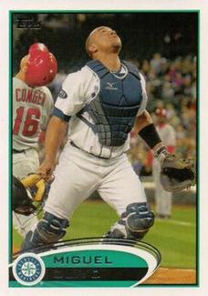 2012 Topps Mini #118 Miguel Olivo Front