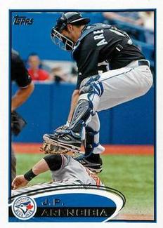 2012 Topps Mini #207 J.P. Arencibia Front