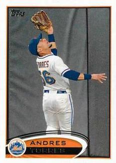 2012 Topps Mini #489 Andres Torres Front