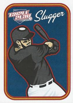 2012 Panini Triple Play - Stickers #11 Slugger Front
