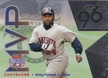 1996 Leaf - All-Star Game MVP Contenders #16 Kirby Puckett Front