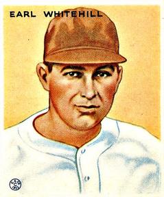 1933 Goudey (R319) #124 Earl Whitehill Front