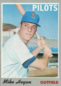 1970 Topps #111 Mike Hegan Front