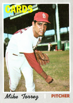 1970 Topps #312 Mike Torrez Front