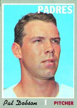1970 Topps #421 Pat Dobson Front