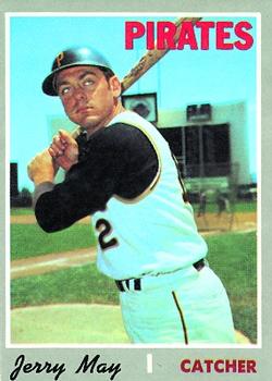 1970 Topps #423 Jerry May Front