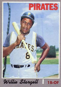 1970 Topps #470 Willie Stargell Front