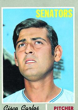 1970 Topps #487 Cisco Carlos Front