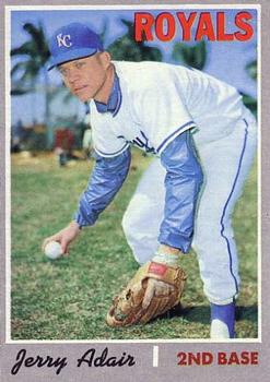 1970 Topps #525 Jerry Adair Front