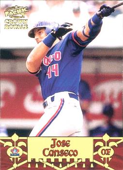 1998 Pacific Crown Royale - Diamond Knights #25 Jose Canseco Front