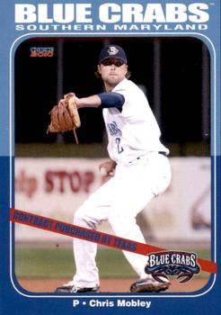 2010 Choice Southern Maryland Blue Crabs #15 Chris Mobley Front