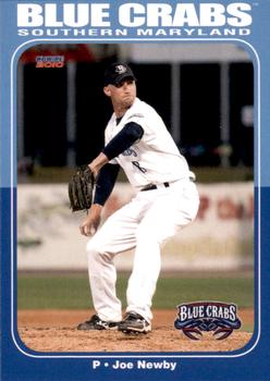 2010 Choice Southern Maryland Blue Crabs #16 Joe Newby Front