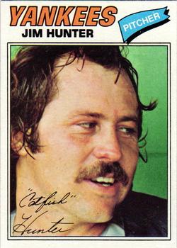 1977 Topps Burger King New York Yankees #4 Jim Hunter Front