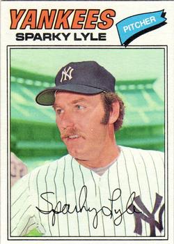 1977 Topps Burger King New York Yankees #10 Sparky Lyle Front