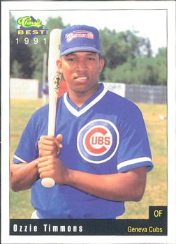 1991 Classic Best Geneva Cubs #23 Ozzie Timmons Front