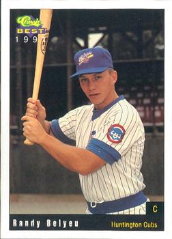 1991 Classic Best Huntington Cubs #4 Randy Belyeu Front