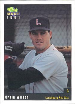1991 Classic Best Lynchburg Red Sox #13 Craig Wilson Front