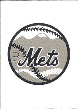 1991 Classic Best Pittsfield Mets #NNO Pittsfield Mets logo Back