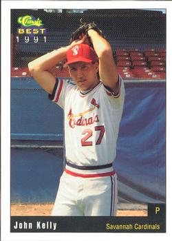 1991 Classic Best Savannah Cardinals #7 John Kelly Front