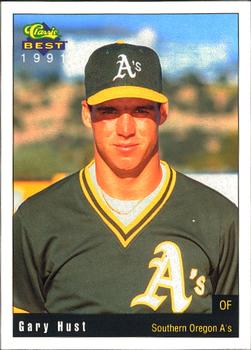 1991 Classic Best Southern Oregon A's #16 Gary Hust Front