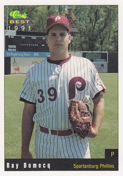 1991 Classic Best Spartanburg Phillies #2 Ray Domecq Front