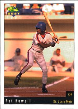1991 Classic Best St. Lucie Mets #25 Pat Howell Front