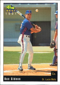 1991 Classic Best St. Lucie Mets #27 Ron Gideon Front