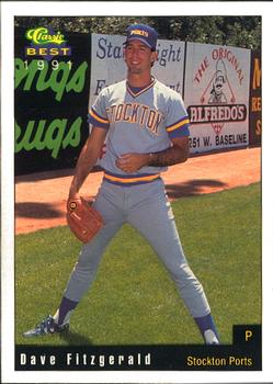 1991 Classic Best Stockton Ports #11 Dave Fitzgerald Front