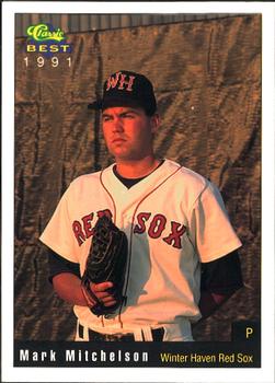 1991 Classic Best Winter Haven Red Sox #4 Mark Mitchelson Front