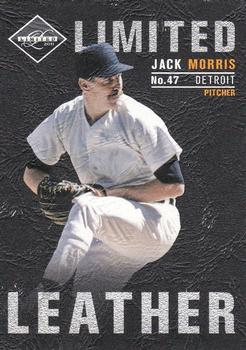 2011 Panini Limited - Leather #10 Jack Morris Front
