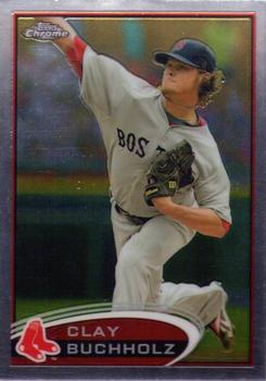 2012 Topps Chrome #23 Clay Buchholz Front