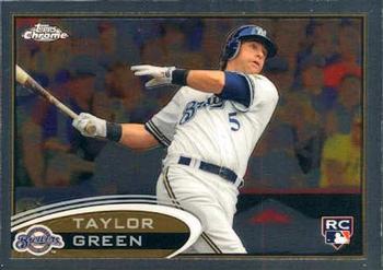 2012 Topps Chrome #179 Taylor Green Front