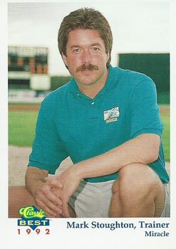 1992 Classic Best Fort Myers Miracle #28 Mark Stoughton Front