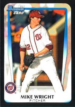 2011 Bowman Draft Picks & Prospects - Prospects #BDPP11 Mike Wright Front